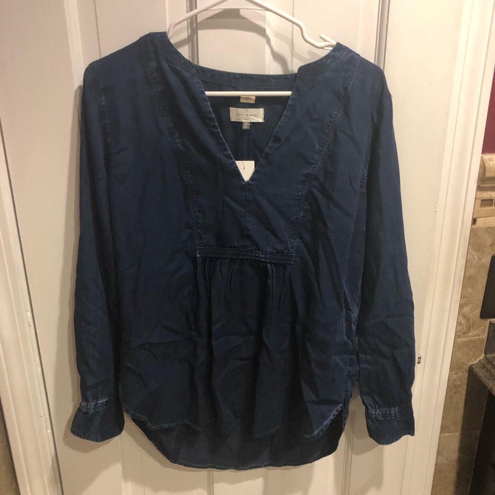 Loft denim top